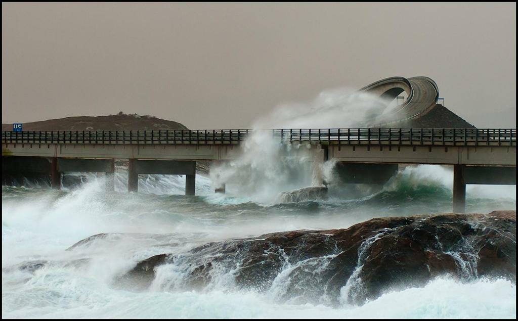Ola Bua Near The Atlantic Road Apartment Lyngstad Exterior foto